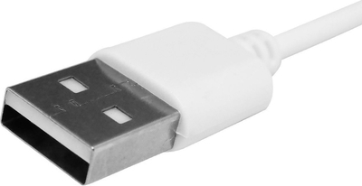 Кабел за полнење за паметен часовник Giewont GW440 GWK3, USB, 52cm, бел