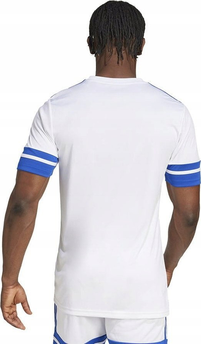 Bluzë sportive adidas Squadra 25 M JG5827, Aeroready, poliester i riciklum, e bardhë