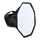 Difuzer softbox oktagonal për blic Puluz, 20 cm, universal, i zi