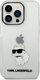 Mbulesë telefoni Karl Lagerfeld KLHCP14XHNCHTCT për iPhone 14 Pro Max, hardcase transparent, dizajn Choupette