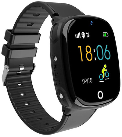 [OUTLET]  Orë e mençur Wotchi HW11 GPS, e zezë hWO281