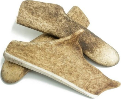Lodër përtypse për qen 4DOGS CHEW M HARD, brirë dreç natyral, 12 cm