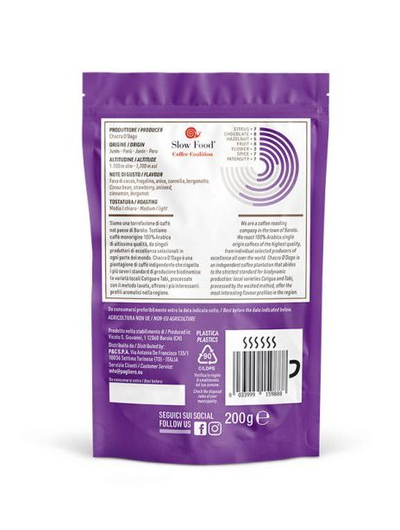 Pagliero Specialty Peru 200g kafe kokerr