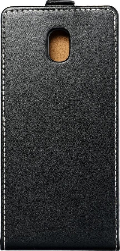 Kabullë telefoni Partner Tele.com Slim Flexi Fresh, për Samsung Galaxy J5 2017, vertikale, e zezë