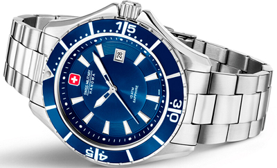 Orë dore Swiss Military Hanowa Nautila Gents 5296.04.003