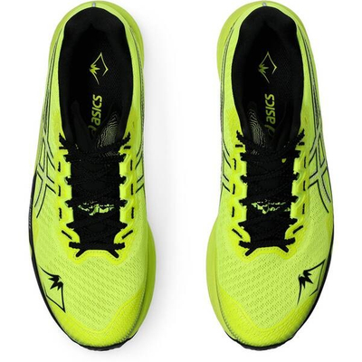 Atlete trail ASICS Fuji Speed 3, US 12, safety yellow dhe e zezë