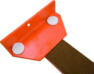Shufër tërheqëse për laminat SUPER TAK-TIK, metalike profesionale, me bllok najloni, portokalli