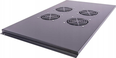 Panel ventilimi TKH CCAS-PW4-0810S, 4 ventilatorë, për kabinete CCSS-10, ngjyrë e bardhë