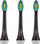 Koka për brushë të dhëmbëve Media-Tech MT6511, të zeza, 3 copë