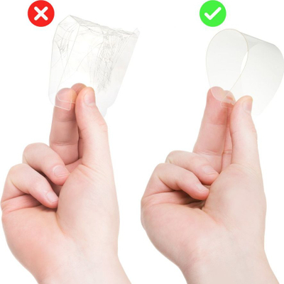 Xham mbrojtës Wozinsky Nano Flexi për Samsung Galaxy A42 5G, 0.15mm, transparent