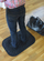 Tapet antistatik Matting StandUp, 77 x 53 cm, kundra lodhjes, i zi