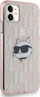 Këllëf telefoni Karl Lagerfeld IML Choupette Head Monogram, për iPhone 11 XR 6.1", transparent