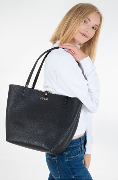 Çantë krahu Guess HWVG74 55230, e zezë/kaltër mGU2159
