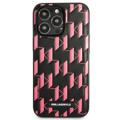 Kapak telefoni Karl Lagerfeld KLHCP13XMNMP1P, për iPhone 13 Pro Max, hardcase, rozë