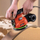 Lемалица електрична Black&amp;Decker KA280K, 220W, AUTOSELECT, портокалова и црна