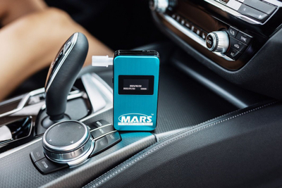 Анализатор на дишење Alcovisor Mars BT, син
