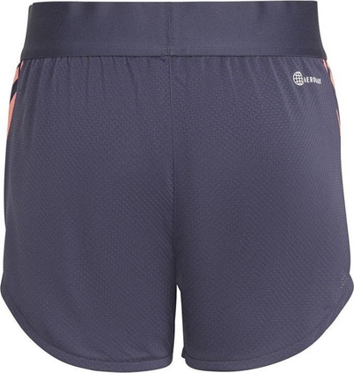Pantallona të shkurtra adidas 3S KN Short Jr HE2098, për goca, poliestër, blu navy