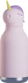 Шише за вода Asobu Unicorn Bestie, челик инокс, 475ml, многуобојно