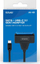 Adapter për disk 2.5" Savio AK-69, USB C 3.1 Gen 1, SATA, i zi