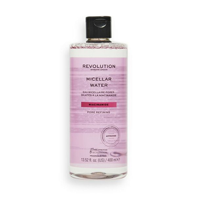 Ujë micellar Revolution Skincare Niacinamide Pore Refining, për lëkurë të yndyrshme, 400 ml