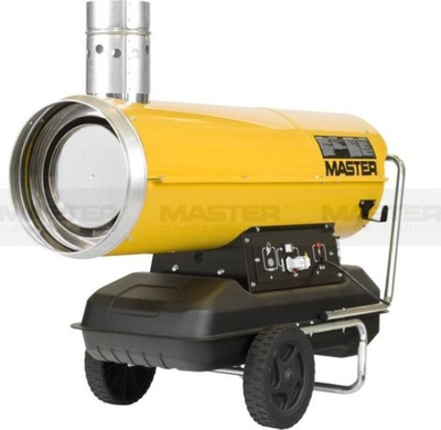 Ngrohës me vaj Master BV 290E, 81 kW, me dalje gaze djegëse, i verdhë