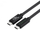 Кабел USB-C Microconnect ReConnect USB4 Gen 3x2, 40Gbps, црн