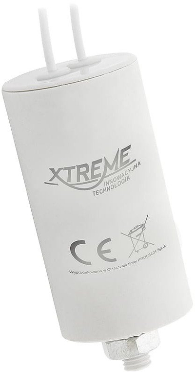 Kondensator motori Xtreme 15020514, 3µF, 450VAC, me tela