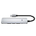Hub USB-C Tech-Protect HB01 5 në 1, HDMI 4K 60Hz, PD 100W, gri argjendtë
