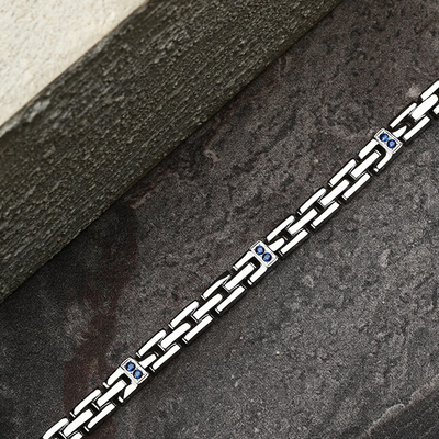 Byzylyk Morellato Urban SABH51, 21 cm, i argjendtë