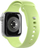 Rrip dore PURO ICON për Apple Watch 4 5 6 7 SE Ultra, 44 45 49mm, silikon, jeshile matcha