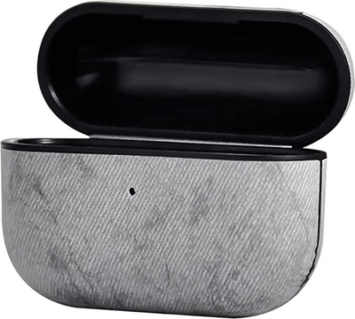 Kuti mbrojtëse për AirPods Pro TerraTec AirBox Fabrik, me karabinë, gri