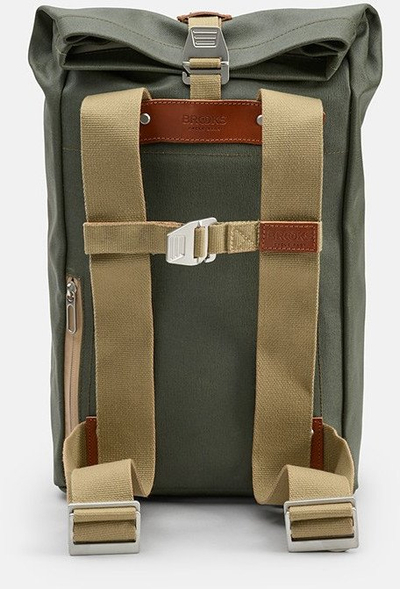 Çantë shpine Brooks Pickwick 12L, xhep laptopi 13", jeshile Sage
