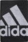 Peshqir plazhi Adidas, 100 x 50 cm, i zi