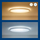 Plafonierë WiZ SuperSlim LED Ceiling Light, 42cm, RGBW, e bardhë