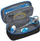 Etui për lapsa Wedo 24243010, me flap mrena, i zi e blu