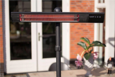 Ngrohës infra të kuq Sunred Royal Diamond Dark RD-DARK-25S, 2500W, telekomandë, i zi IP55