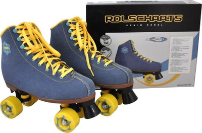 Patina me rrota MIDAM Denim Rebel Blue, nr. 39, për goca, blu