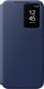 Mbulesë Smart View Wallet Samsung për Galaxy S24 FE, me kapak, me xhep karte, blu e errët