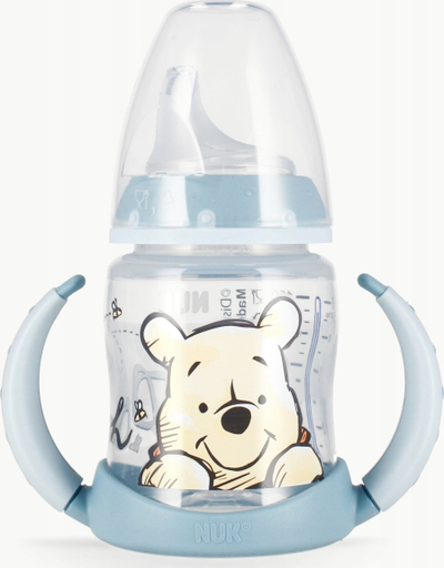 Bibero me doreza NUK First Choice Learner Bottle Winnie The Pooh, 150ml, silikon, blu