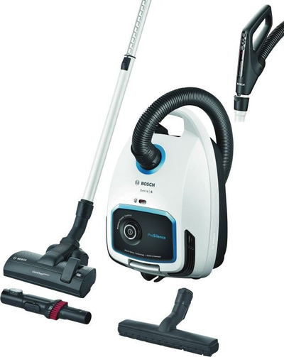 Fshesë me korent Bosch Serie 6 ProSilence BGB6SIL1, filtër HEPA, me kabllo, ngjyrë mat