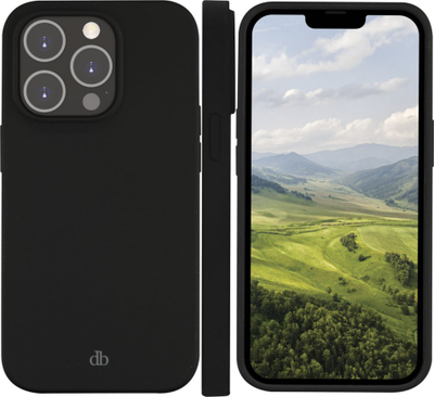Këllëf telefoni Dbramante1928 Greenland për iPhone 14 Pro Max, i zi