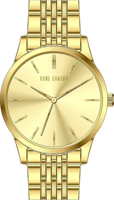 Ora dore për femra Paul Lorens PL10659B-3D1, analog, me kuti dhurate, argjendtë