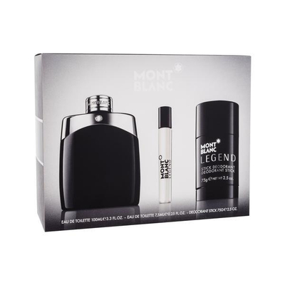 Set Montblanc Legend - EDT 100 ml + deodorant 75 ml + EDT 7.5 ml