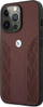 Futrollë telefoni BMW BMHCP13LRSPPR për iPhone 13 Pro 6.1", hardcase lëkurë, e kuqe