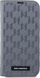 Këllëf telefoni Karl Lagerfeld KLBKP14SSAKLHPG për iPhone 14, tip libër, Saffiano Monogram, argjendtë