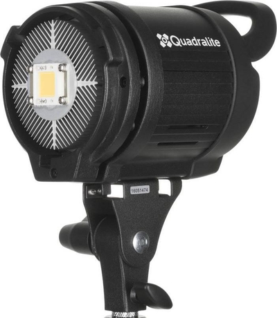 Lampë video LED Quadralite VideoLED 600, 5500K, CRI 96, e zezë