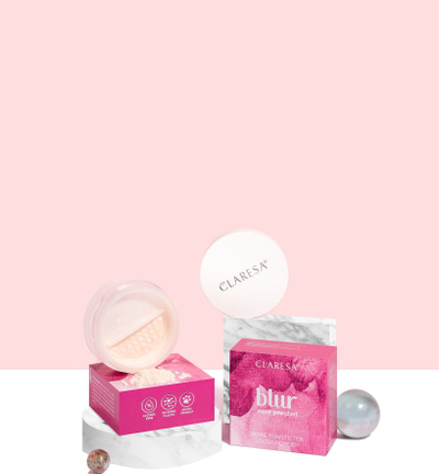 Pudër e lirshme Clareša Super Pow(d)er Blur, 12g, efekt mat, për krejt lëkurat