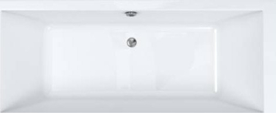 Vaskë akrilike Wanna Vella Set 170x75cm, antibakteriale, e bardhë