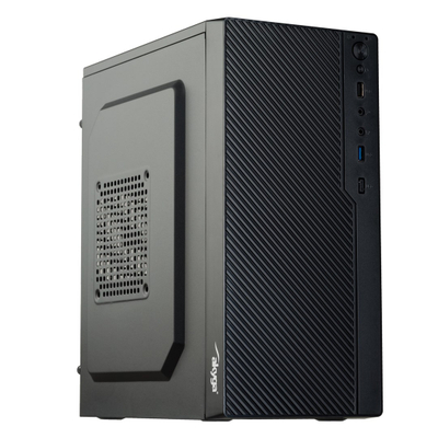 Kuti kompjuteri Akyga AK36BK Micro Tower, Micro ATX, USB 3.0, e zezë