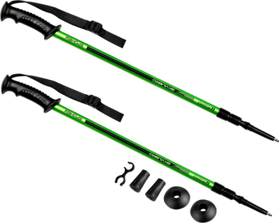 Shkopa për ecje Spokey, 105-135 cm, të gjelbër
